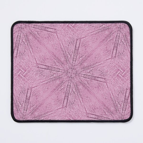 Item preview, Rustic Grunge Mandala Pattern in Bubblegum Pink designed and sold by Artistestella.