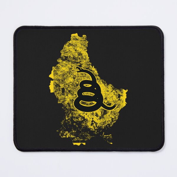 Item preview, Distressed LUXEMBOURG - Freedom Is The Superpower - Gadsden Snake Flag - Dont Tread On Me design silhouette designed and sold by pelagio.