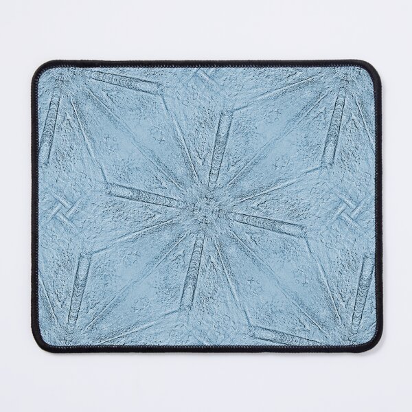 Item preview, Rustic Grunge Mandala Pattern in blue  designed and sold by Artistestella.