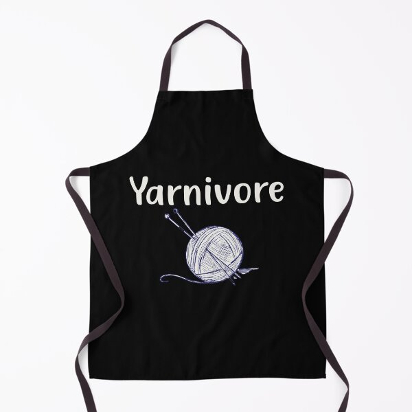 Item preview, Yarnivore knitting Lover Funny Crocheter Crochet Knitter designed and sold by CD-FASHION.