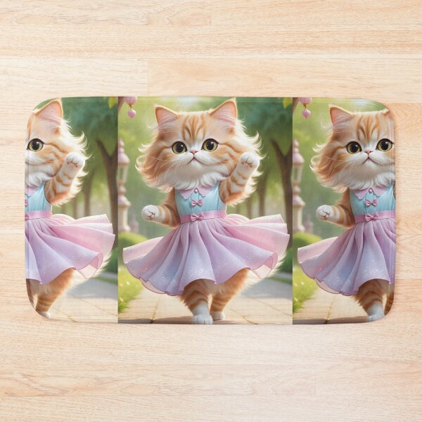 Item preview, Dancing cat - Modern digital art designed and sold by Ai-michiart.