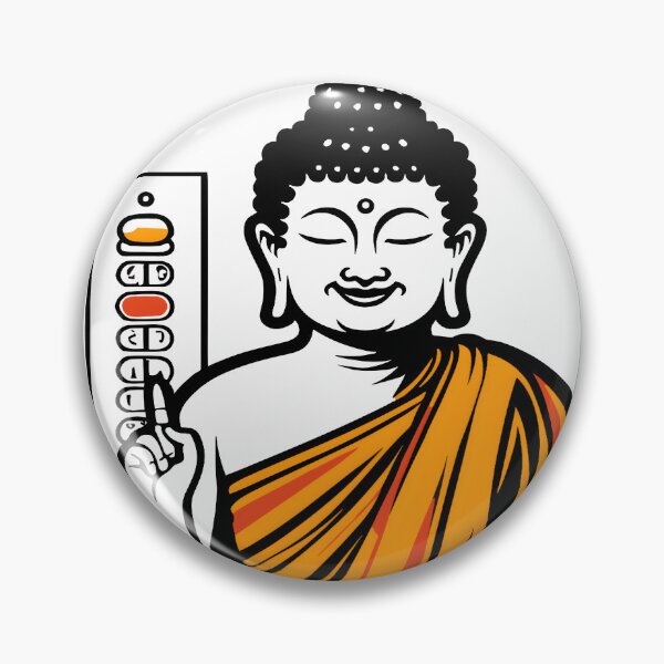 Item preview, Elevator Mechanic Buddha Keep Calm Push The Button designed and sold by KitonicTees.