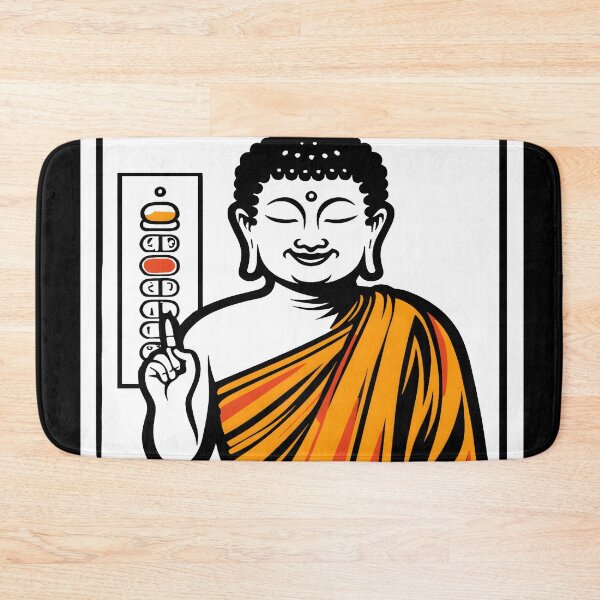 Item preview, Elevator Mechanic Buddha Keep Calm Push The Button designed and sold by KitonicTees.