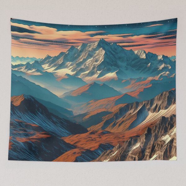 Item preview, Alpine Serenity designed and sold by RW Art Prints.