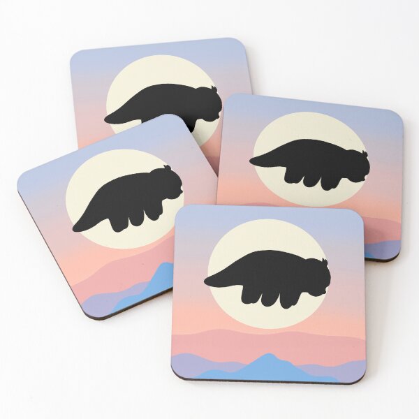 Item preview, Appa flying background scenic designed and sold by RoeHasArt.