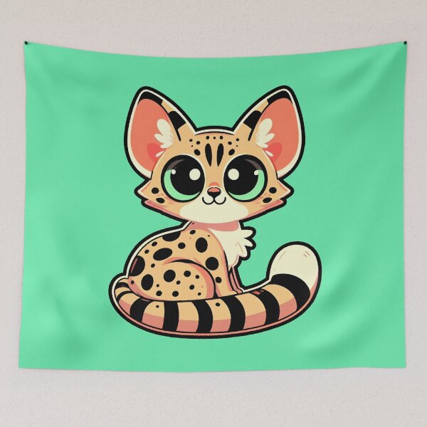 Item preview, Savannah cat designed and sold by Anna Halasek.