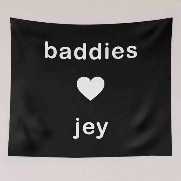 Item preview, BADDIES LOVE JEY. WHITE DESIGN designed and sold by Rejiboustarts.