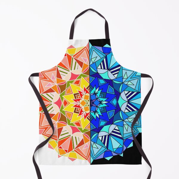 Item preview, Hot VS Cold Mandala designed and sold by SilverFantasy.