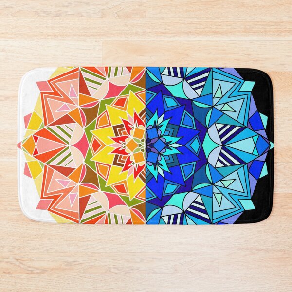 Item preview, Hot VS Cold Mandala designed and sold by SilverFantasy.