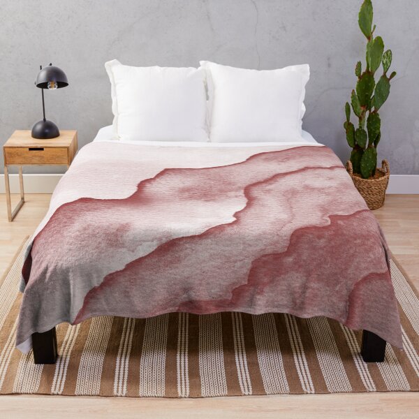 Item preview, Agate Tide Abstract Watercolor Painting - Snow + Ruby designed and sold by Irene Estelle.