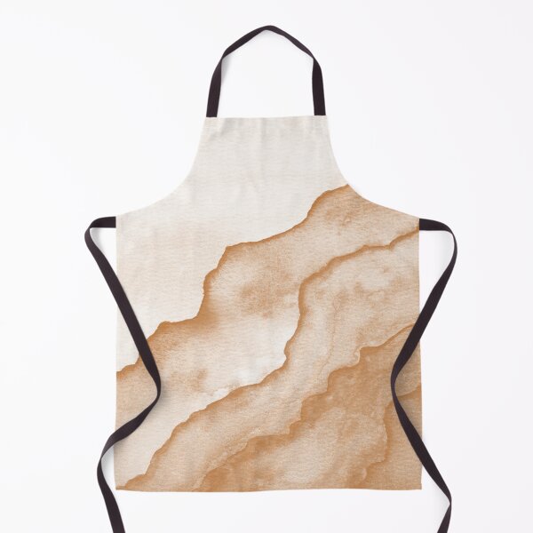 Item preview, Agate Tide Abstract Watercolor Painting - Snow + Rust designed and sold by Irene Estelle.