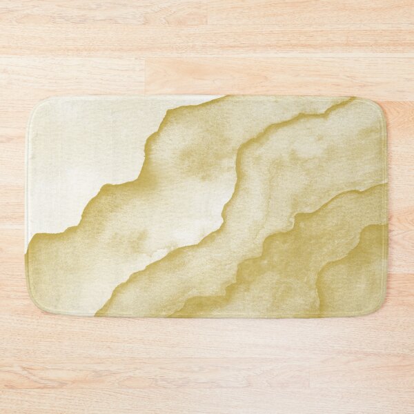 Item preview, Agate Tide Abstract Watercolor Painting - Snow + Saffron designed and sold by Irene Estelle.