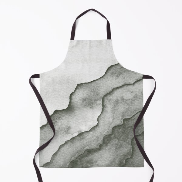 Item preview, Agate Tide Abstract Watercolor Painting - Snow + Pine designed and sold by Irene Estelle.