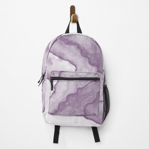 Item preview, Agate Tide Abstract Watercolor Painting - Snow + Plum designed and sold by Irene Estelle.