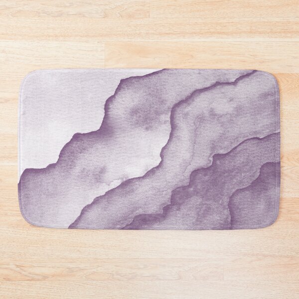 Item preview, Agate Tide Abstract Watercolor Painting - Snow + Plum designed and sold by Irene Estelle.