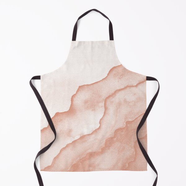 Item preview, Agate Tide Abstract Watercolor Painting - Snow + Coral designed and sold by Irene Estelle.