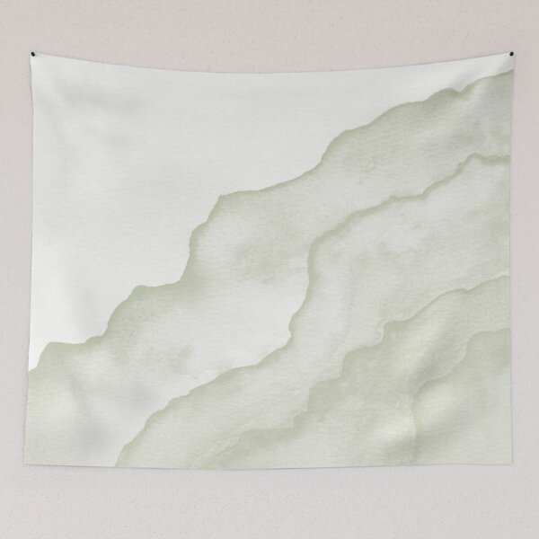 Item preview, Agate Tide Abstract Watercolor Painting - Snow + Tea designed and sold by Irene Estelle.