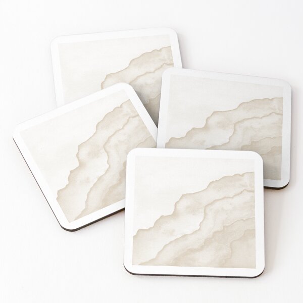 Item preview, Agate Tide Abstract Watercolor Painting - Snow + Dove designed and sold by Irene Estelle.