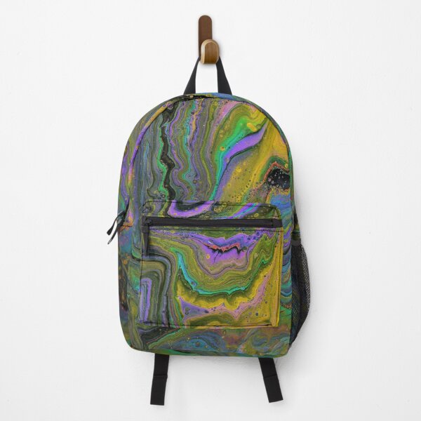 Item preview, Imagination 3 Green Purple Geode Acyrlic Abstract designed and sold by Doug Siegel.