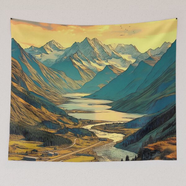 Item preview, Alpine Serenity designed and sold by RW Art Prints.