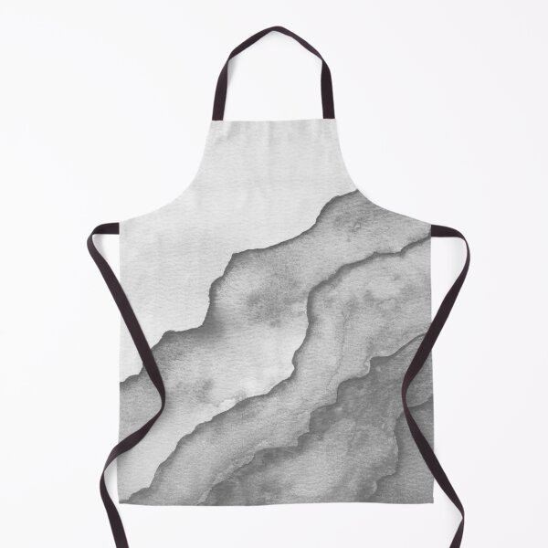 Item preview, Agate Tide Abstract Watercolor Painting - Snow + Slate designed and sold by Irene Estelle.