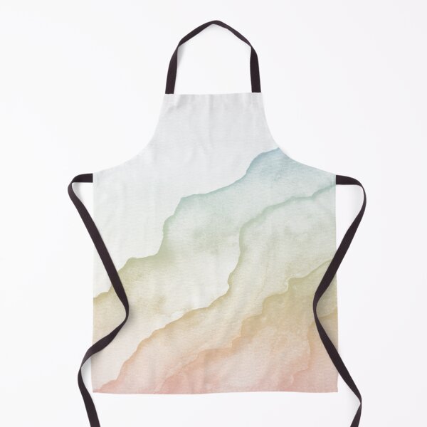 Item preview, Agate Tide Abstract Watercolor Painting - Snow + Rainbow Sorbet designed and sold by Irene Estelle.
