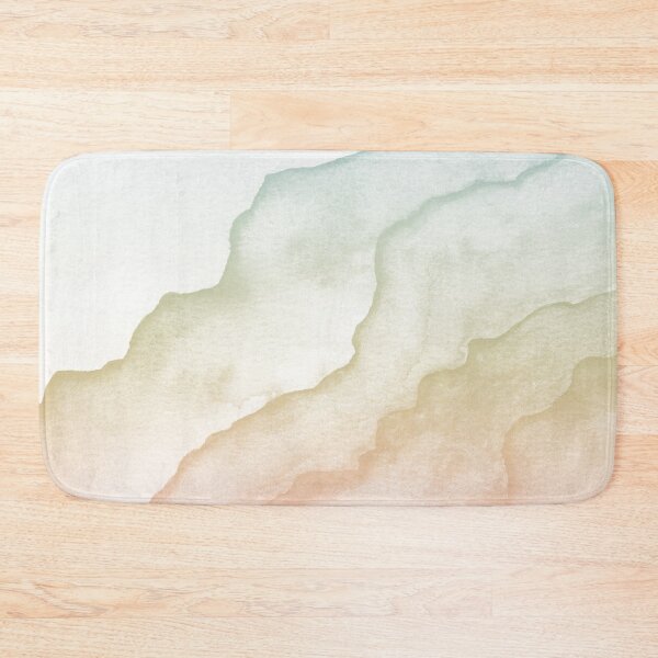 Item preview, Agate Tide Abstract Watercolor Painting - Snow + Rainbow Sorbet designed and sold by Irene Estelle.