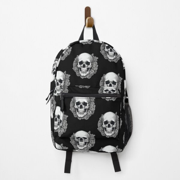 Item preview, Floral Skull Elegance: Halloween Chic designed and sold by miriamo25.