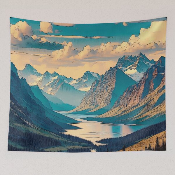 Item preview, Alpine Serenity designed and sold by RW Art Prints.