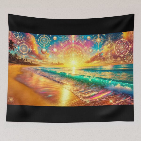 Item preview, Mystical Sunrise on Cosmic Shores designed and sold by msDebbieLove.