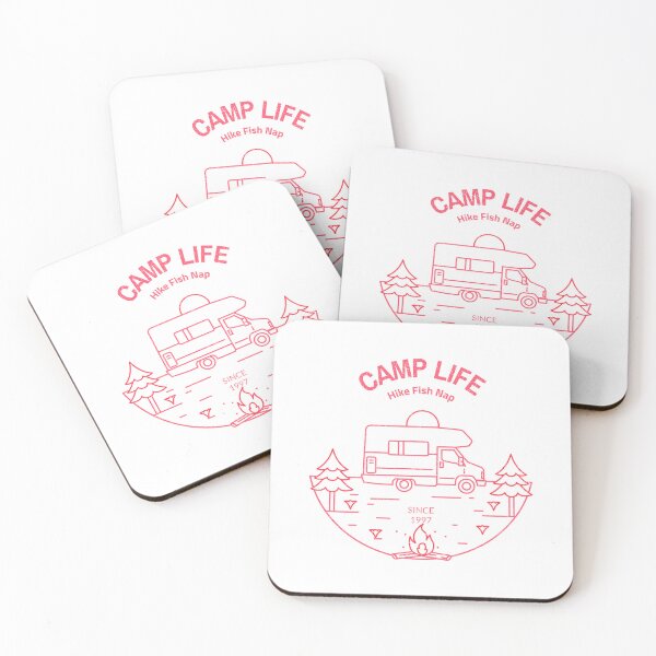 Item preview, Camp life T-shirt designed and sold by Akira-closet.