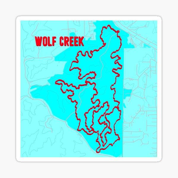 Wolf Creek Trail Sticker