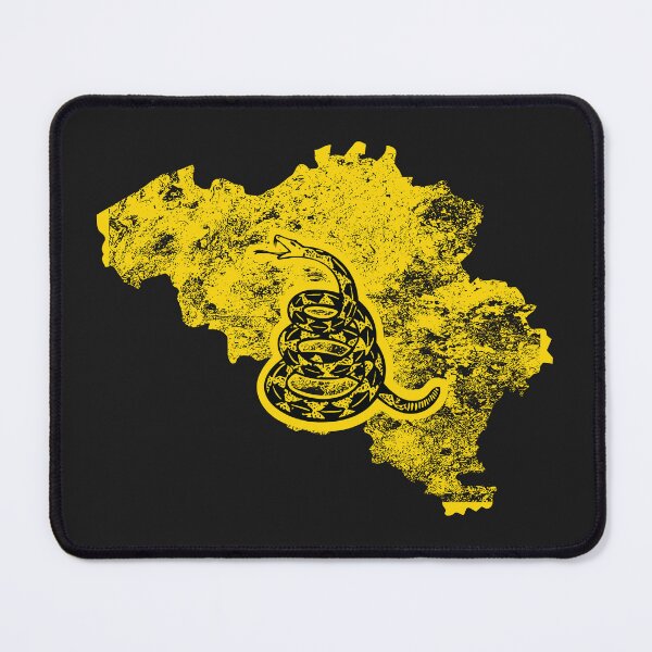 Item preview, Distressed BELGIUM - Freedom Is The Superpower - Gadsden Snake Flag - Dont Tread On Me design designed and sold by pelagio.