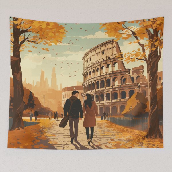Item preview, Couple Walking in Rome designed and sold by Rtymer.