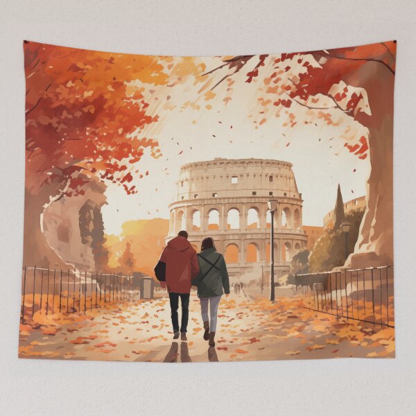 Item preview, Couple Walking in Rome designed and sold by Rtymer.