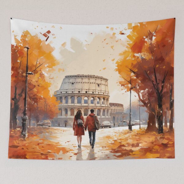 Item preview, Couple Walking in Rome designed and sold by Rtymer.