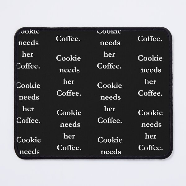 Item preview, Cookie Needs Her Coffee. Classic Black Tee designed and sold by GeekySexyCool.