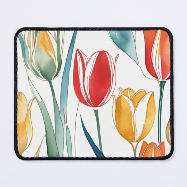 Item preview, Gilded Botanicals No. 0022 Tulips designed and sold by FaerieFusion.