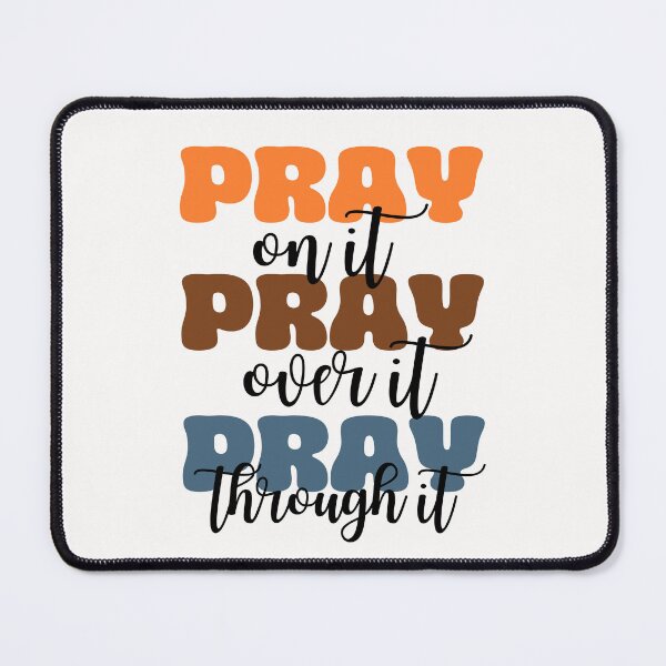 Item preview, Just Pray, Christian Bible Verse, Christian Women's Bible Verse Design, Christian Men's Bible Verse Quotes designed and sold by mattlee20.