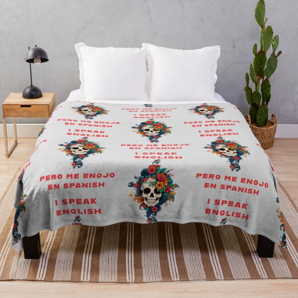 Item preview, I SPEAK ENGLISH BUT I GET ANGRY IN SPANISH designed and sold by La Loca.