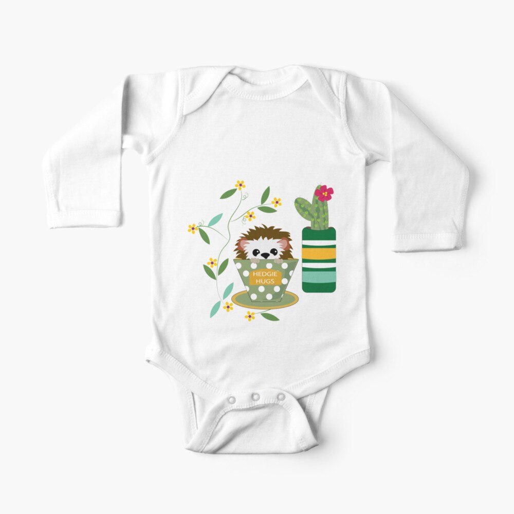 Item preview, Long Sleeve Baby One-Piece designed and sold by CreativeContour.