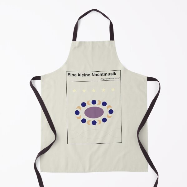 Item preview, Mozart Nachtmusik Minimalist Abstract Art Design designed and sold by kakarikihill.