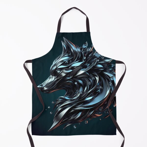 Item preview, Obsidian Wolf, Ai Generated Art designed and sold by ACC .
