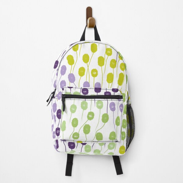 Item preview, Abstract Modern Nordic Fall in Green and Purple designed and sold by Deutschic.