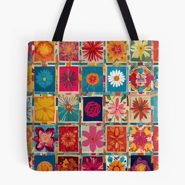 Aperçu de l'œuvre Mosaïque de fleurs créée et vendue par FlowerMeFlorals.