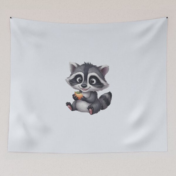 Item preview, Eating Raccoon designed and sold by kitty-kingdom.