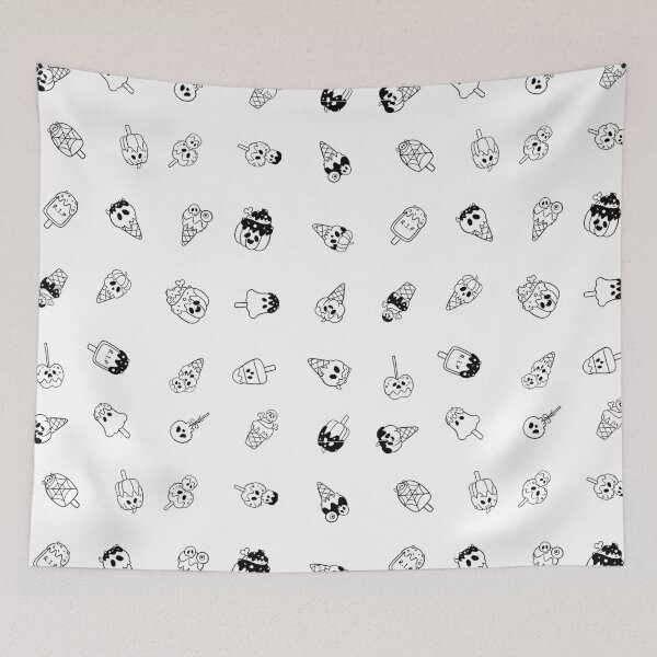 Item preview, Spooky Ice Scream: Cobweb White designed and sold by louderyay.