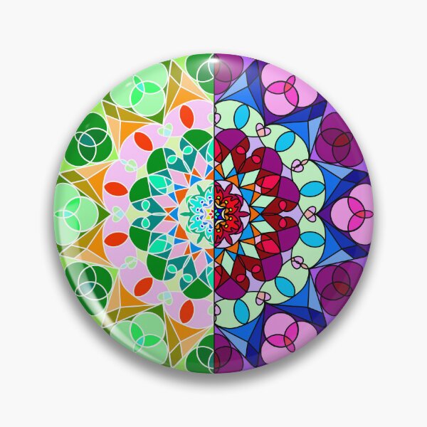 Artikelvorschau, Helles geometrisches Mandala entworfen und verkauft von SilverFantasy.