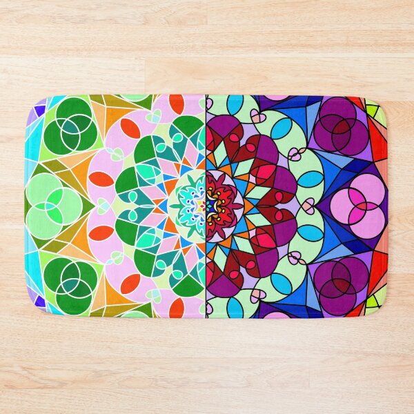 Item preview, Bright Geometric Mandala designed and sold by SilverFantasy.