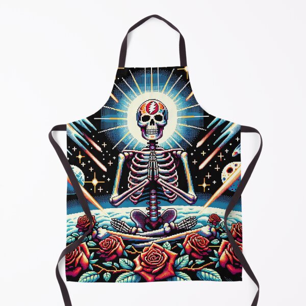 Item preview, Grateful Skeleton Space Meditation designed and sold by HippieFarms11.